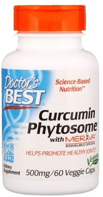 Акція на Doctor's Best Curcumins Phytosome Featuring Meriva 500 mg 60 Veggie Caps Куркумин від Stylus