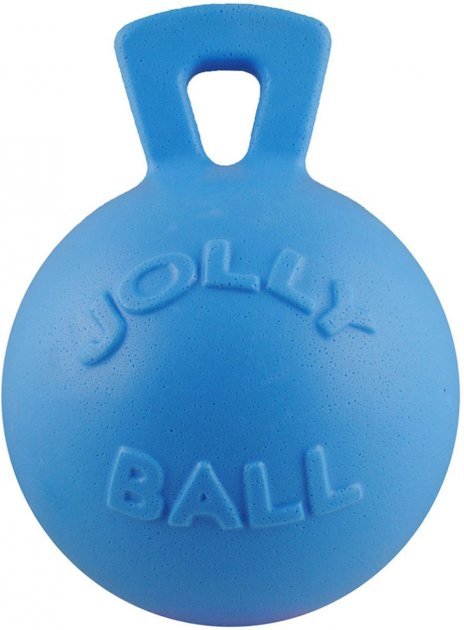 Акція на Іграшки для собак Jolly Pets гиря Таг-н-Тос 13х21х13 см Блакитна (406BL) від Y.UA