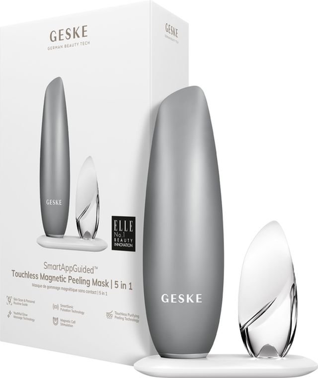 Акція на Бесконтактная магнитная пилинг маска Geske Touchless Magnetic Peeling Mask 5 в 1 White (GK000005WH01) від Stylus