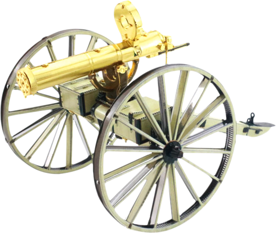 

Металлический 3D конструктор Fascinations Wild West Gatling Gun, MMS188