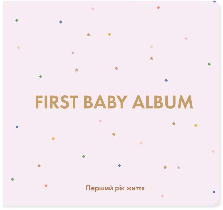 

Фотоальбом Orner First Baby Album розовый