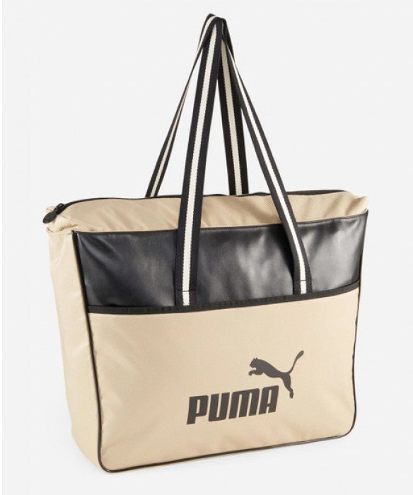 Акція на Сумка Puma Campus Shopper 15L бежевая Уни 31х41х12 см (090328-06) від Stylus