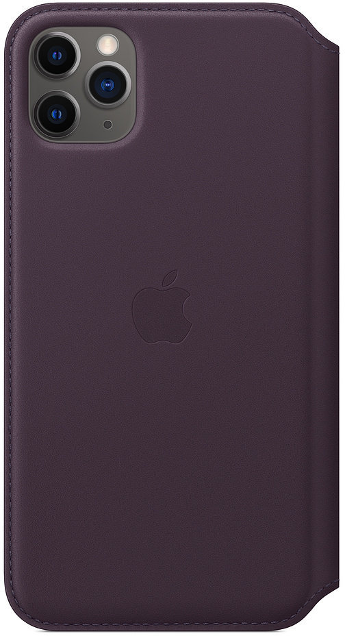 

Apple Leather Folio Case Aubergine (MX092) for iPhone 11 Pro Max