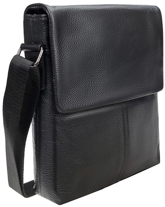 

Чоловіча сумка планшет Borsa Leather чорна (1t8870-black)