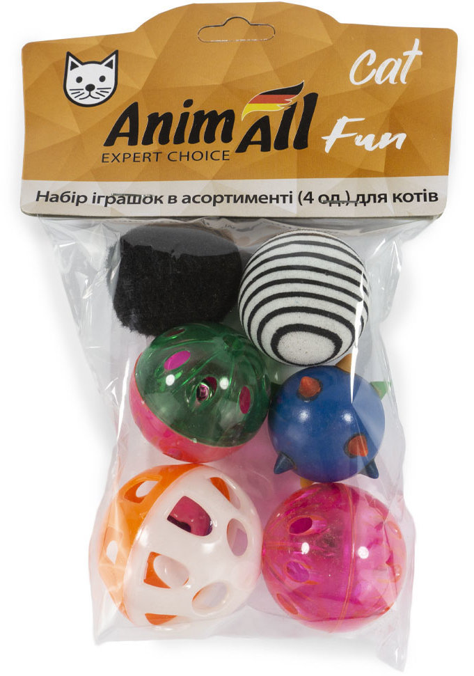 

Набор игрушек AnimAll Fun Cat VP051 для кошек 6 шт. (155883)