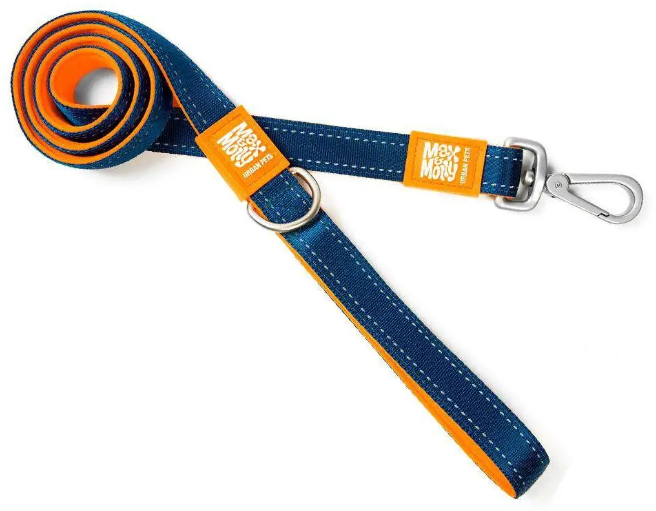 Акція на Поводок короткий для собак Max & Molly Short Leash - Matrix Orange S (4894512017160) від Stylus