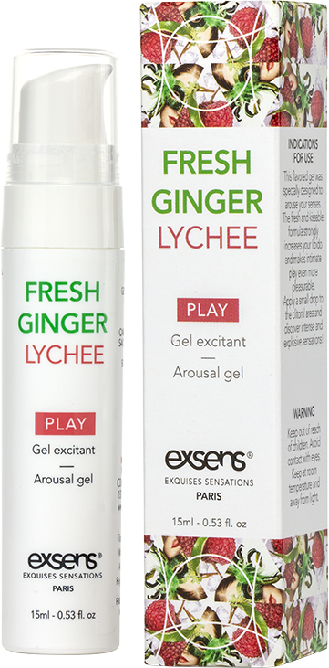 

Стимулирующий гель Exsens Kissable Fresh Ginger Litchi 15мл