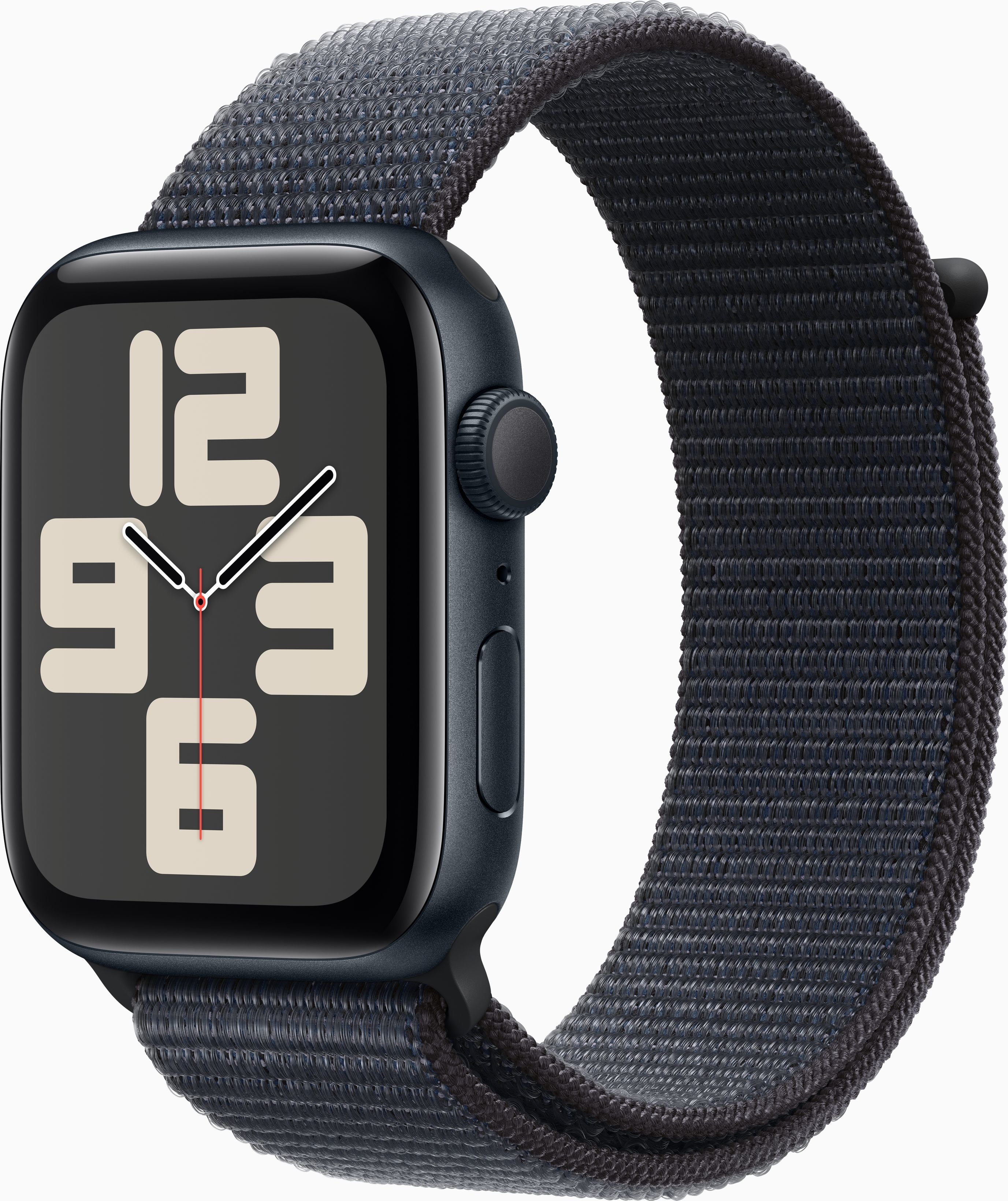 Акція на Apple Watch Se 2 2024 44mm Gps Midnight Aluminum Case with Ink Sport Loop (MXEP3) від Stylus