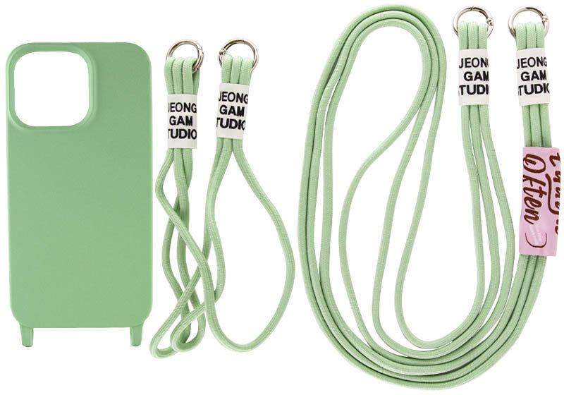 

Tpu Case two straps California Pistachio for iPhone 13 Pro Max