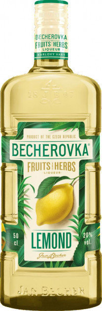 Акция на Ликерная настойка на травах Becherovka Lemond 0.5л, 20% (STA8594405105504) от Stylus
