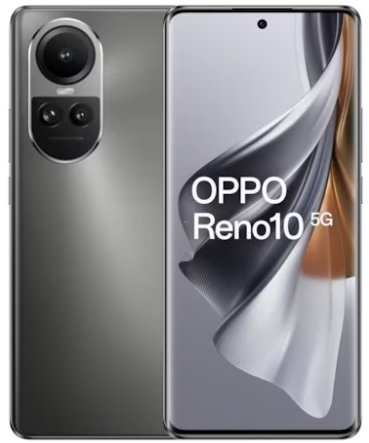 Акція на Oppo Reno 10 8/256GB Silvery Grey (UA UCRF) від Stylus