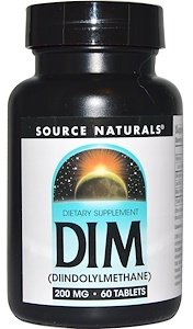 

Source Naturals Dim (Diindolylmethane), 200 mg, 60 Tab