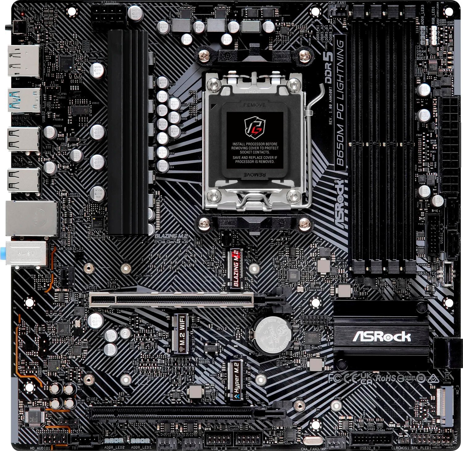 

Asrock B650M Pg Lightning