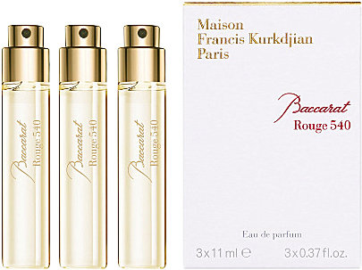 Акція на Парфюмированный набор Maison Francis Kurkdjian Baccarat Rouge 540 Extrait De Parfum 3Х11 ml від Stylus
