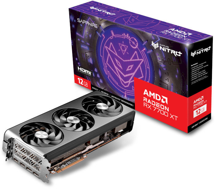 Акція на Sapphire Pure Amd Radeon Rx 7700 Xt 12GB Frostpunk 2 Edition (11335-08-50G) від Stylus