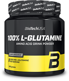 Акція на BioTechUSA 100% L-GLUTAMINE - 240г від Stylus
