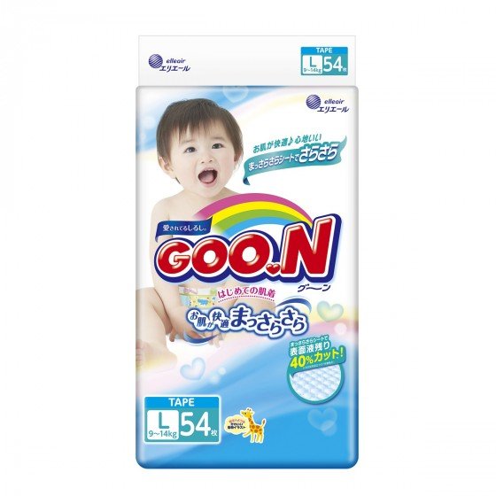 

Подгузники Goo.N L 9-14 кг 54 шт (853623)