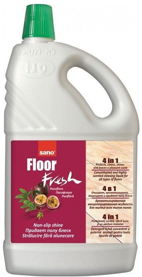 

Средство для мытья пола Sano Floor Fresh Passiflora всех типов2 л