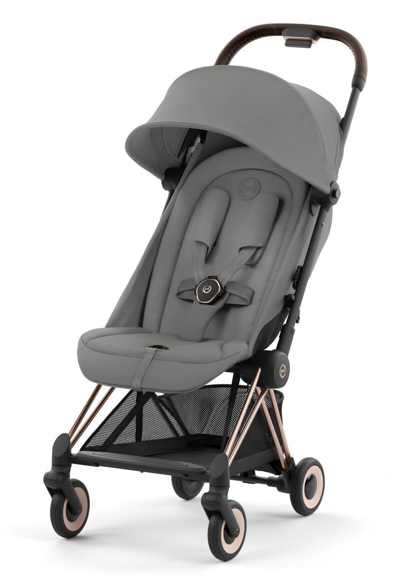 Акція на Прогулочная коляска Cybex Coya Rosegold Mirage Grey (522004255) від Stylus