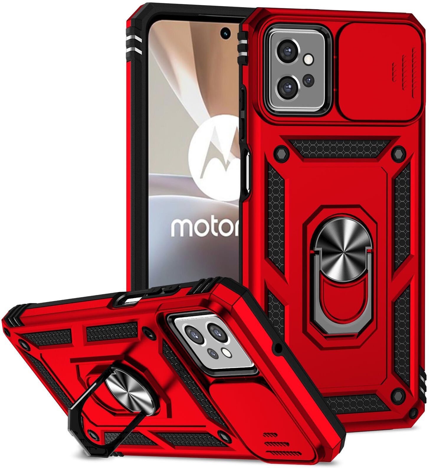 

BeCover Military Red для Motorola Moto G32 (708180)