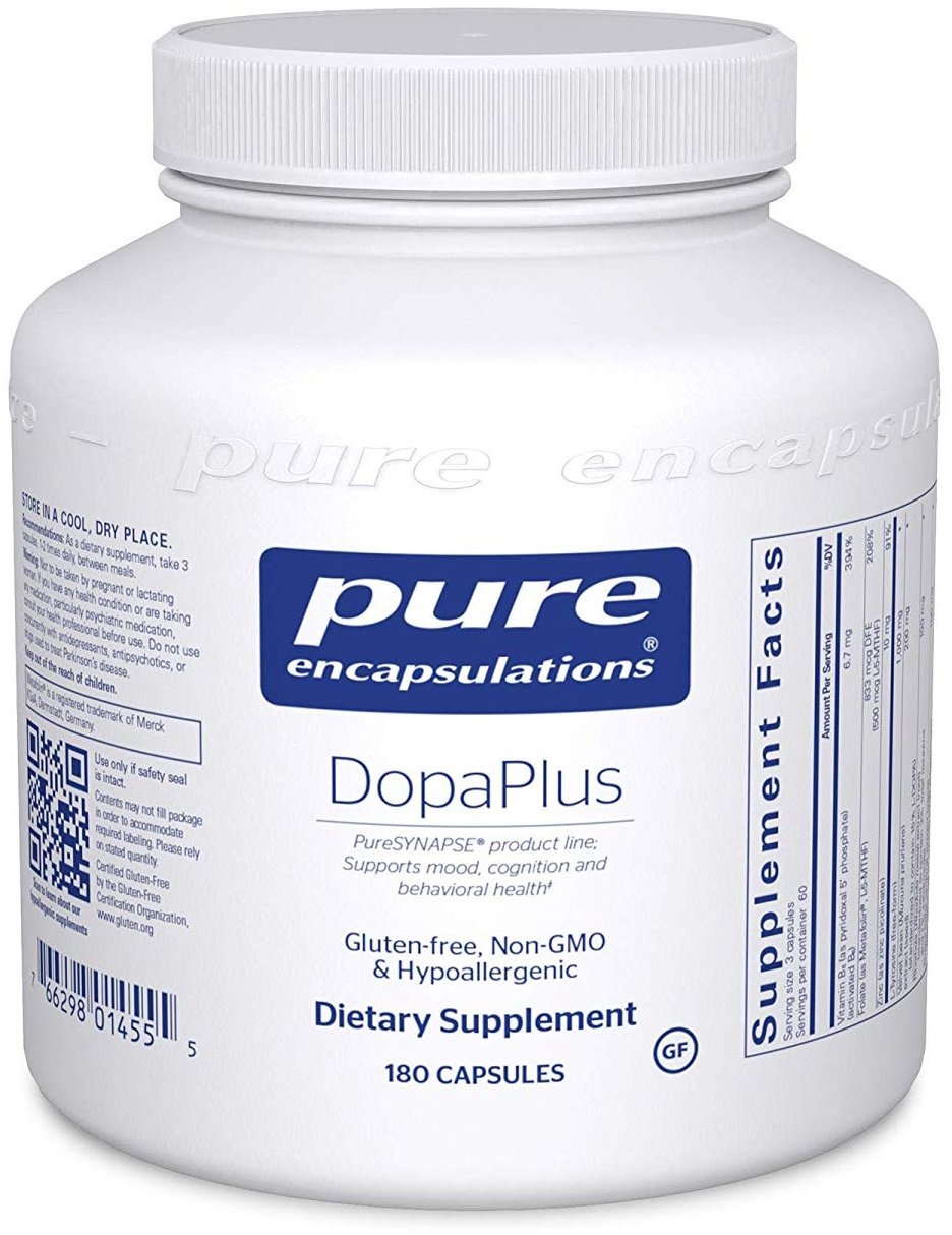 Акція на Pure Encapsulations DopaPlus 180 caps (PE-01455) від Stylus