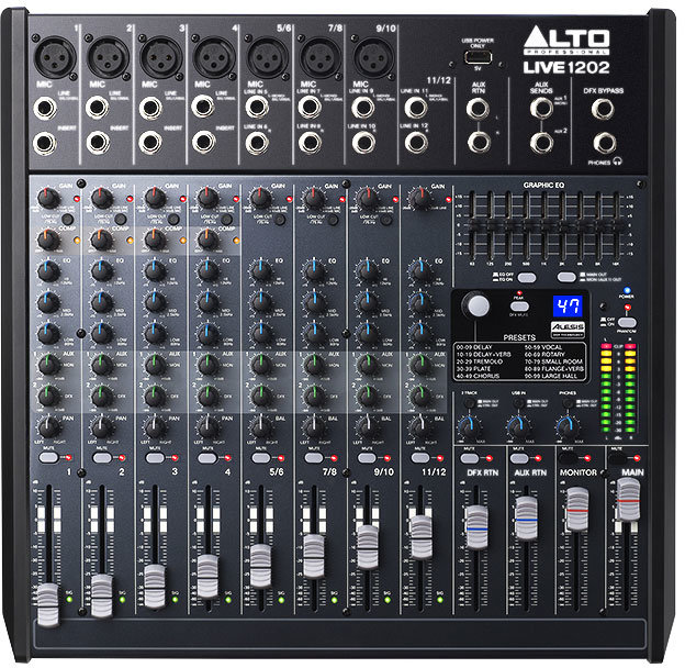 

Микшерный пульт Alto Professional LIVE1202