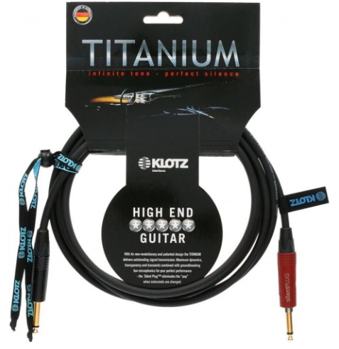 

Кабель Klotz Titanium Instrument Cable Silentpack 3 M TI-0300PSP