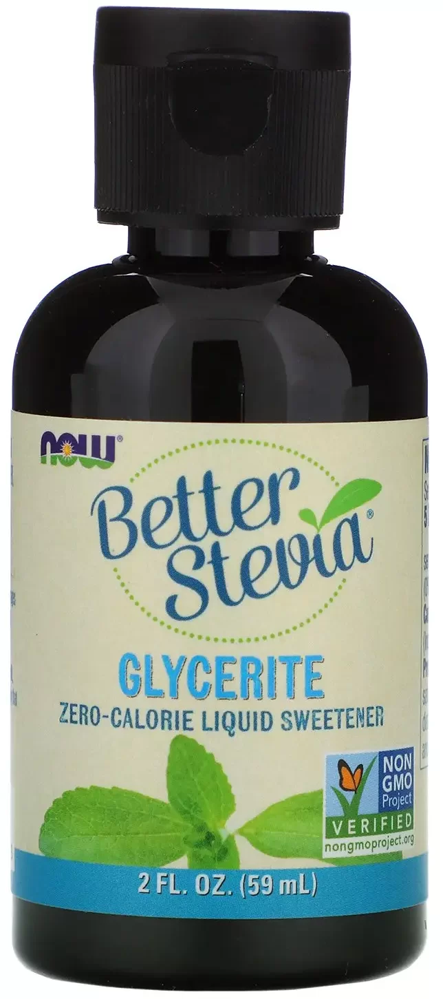 

Now Foods BetterStevia Liquid, Glycerite 59 ml /375 servings/