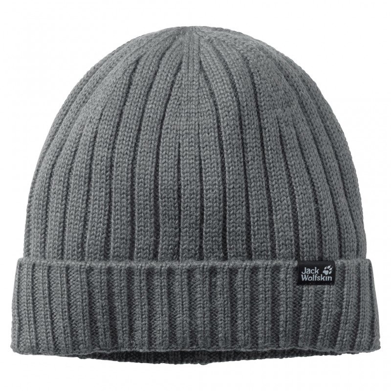 

Шапка Jack Wolfskin Stormlock Rip Knit Cap сіра (1907121_6110)