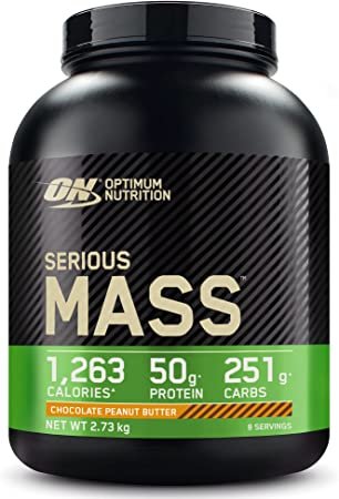 Акція на Optimum Nutrition Serious Mass 2727 g /8 servings/ Chocolate Peanut Butter від Stylus