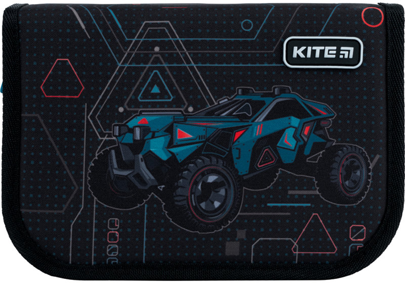 

Пенал без наполнения Kite Extreme Car K22-621-10, 1 отделение, 1 отворот