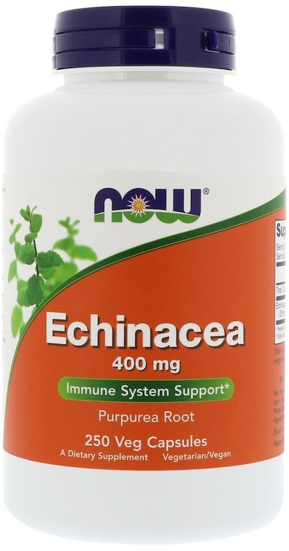 Акція на Now Foods Echinacea 400 mg 250 caps від Stylus