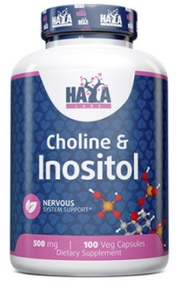 

Haya Labs Choline & Inositol Холин и Инозитол 100 веганских капсул