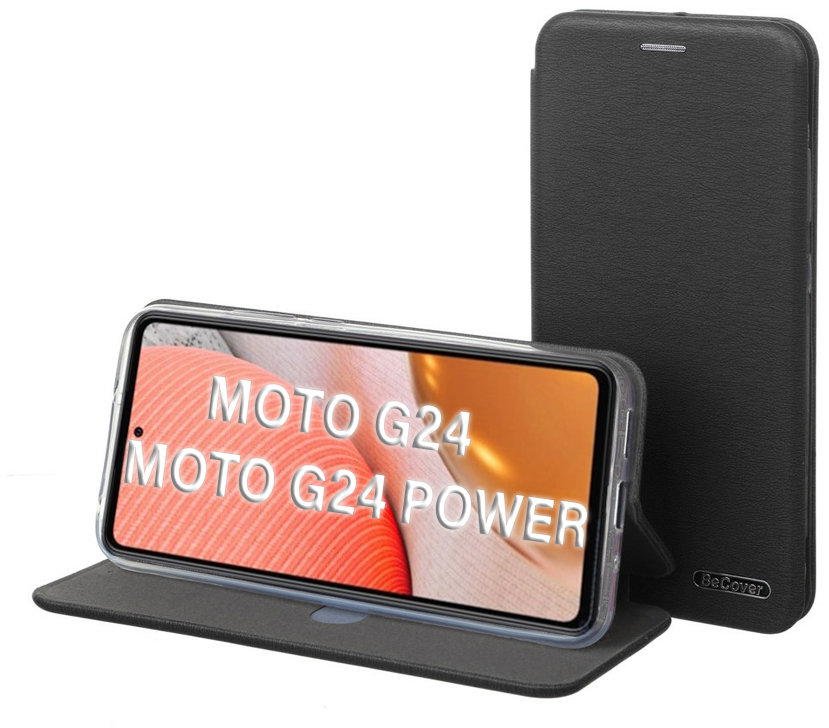 

BeCover Book Exclusive Black for Motorola Moto G24 / G24 Power (710726)