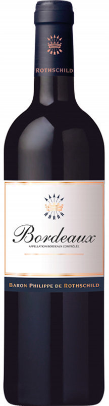 Акція на Вино Baron Philippe de Rothschild Bordeaux Rouge красное 0.75 л (WHS3262151254757) від Stylus