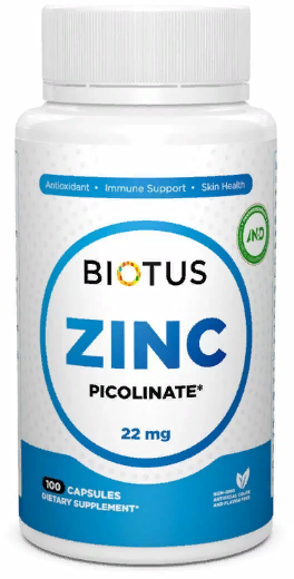 

Biotus Zinc Picolinate 22 mg Цинк Пиколинат 100 капсул