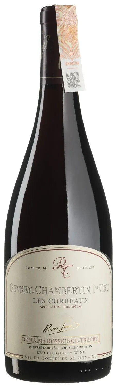Акція на Вино Domaine Rossignol Trapet Gevrey-Chambertin 1er Cru Les Corbeaux красное сухое 0.75л (BWW5875) від Stylus