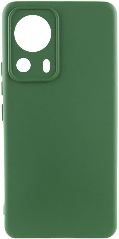 

Lakshmi Case Silicone Cover Full Camera Dark green for Xiaomi 13 Lite