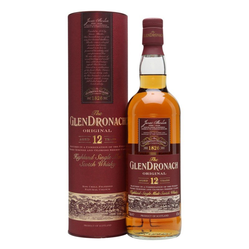 Акція на Виски GlenDronach 12 Year Old Original, tube (0,7 л) (BW5930) від Stylus