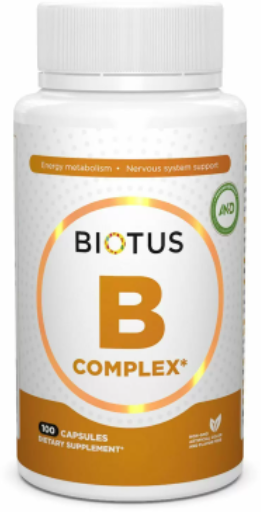 

Biotus B-complex B-комплекс 100 капсул