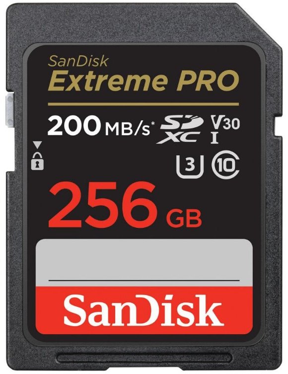 Акція на SanDisk 256GB Sdxc UHS-I U3 V30 Extreme Pro (SDSDXXD-256G-GN4IN) від Stylus
