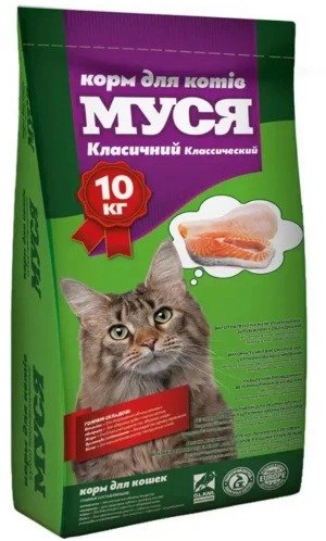 Акція на Сухой корм для котов Муся Классический 10 кг (4820097803713) від Stylus