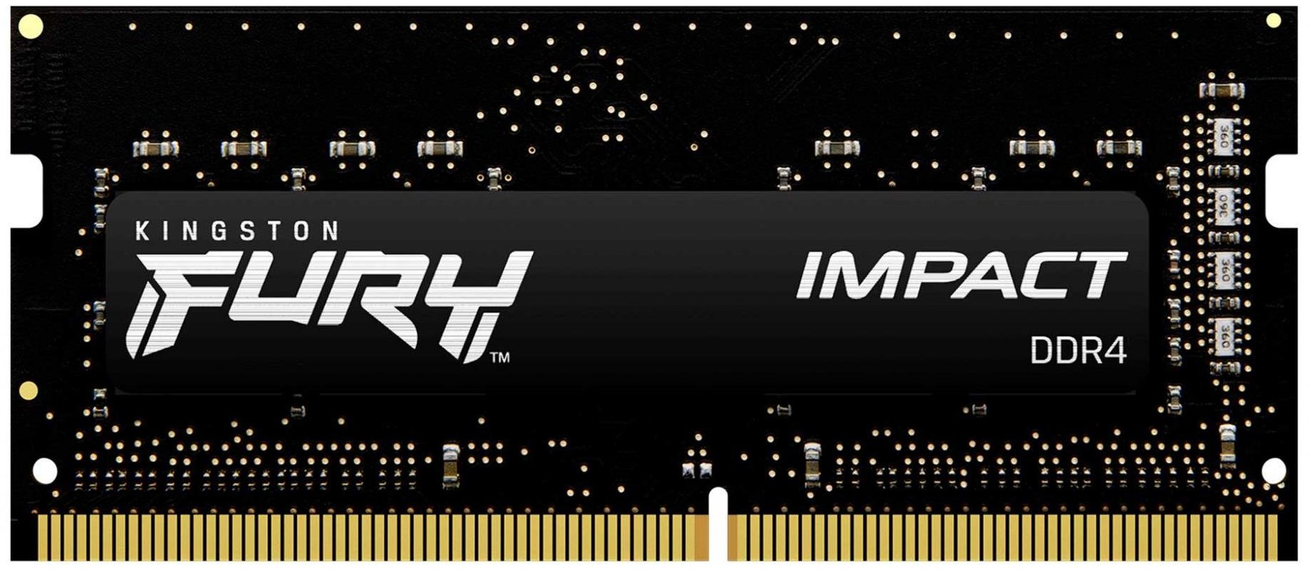 Акція на Kingston Fury 16 Gb SO-DIMM DDR4 2666 MHz Impact (KF426S15IB1/16) від Stylus