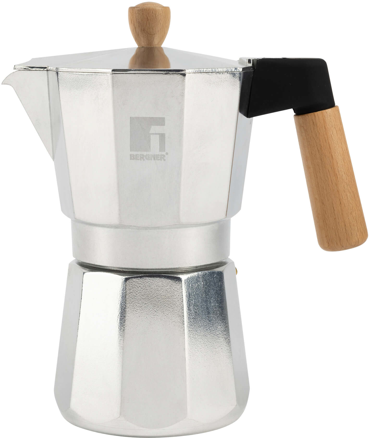 

Кофеварка гейзерная Bergner Coffee & tea lovers 300 мл (BG-38197-MM)