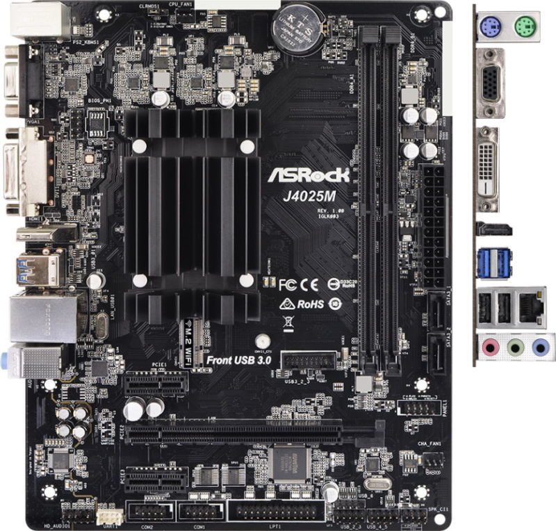 

ASRock J4025M Ua