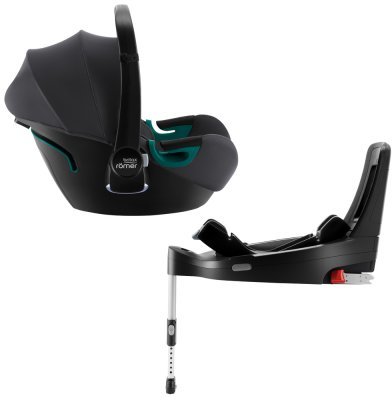 

Автокресло BRITAX-ROMER BABY-SAFE iSENSE Midnight Grey с платформой Flex Base iSENSE