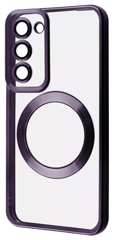 

Wave Metal Color Case with Magnetic Ring Deep Purple для Samsung S916 Galaxy S23 Plus