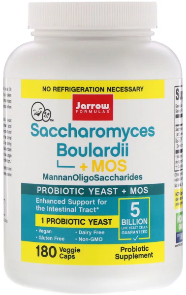 

Jarrow Formulas Saccharomyces Boulardii + Mos 5 Billion 180 Caps (JRW-03029)