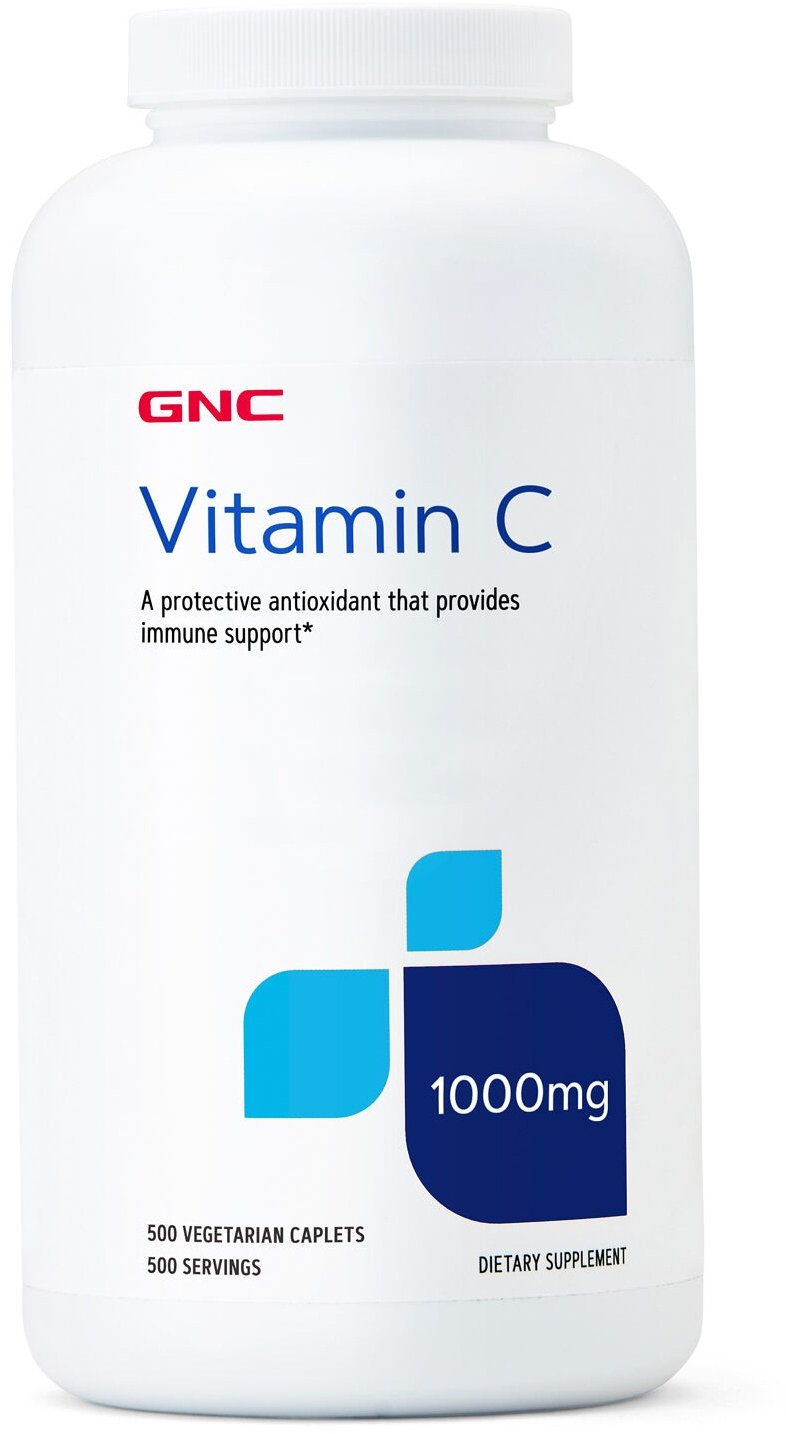 

Gnc Vitamin C 1000 mg, 500 Vegetarian Caplets