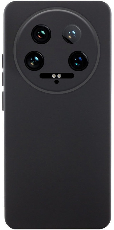 

Lakshmi Case Silicone Cover Full Camera Black for Xiaomi 14 Ultra